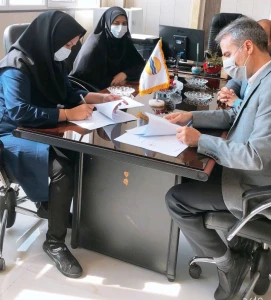 Signing of a memorandum between Qeshm Island UGGp and the Qeshm Island Public Libraries Foundation