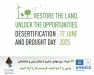 world day to combat desertification & drought 2025
